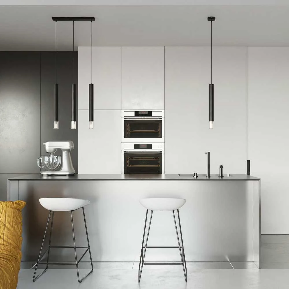 Sollux Lighting Pakabinamas šviestuvas WEZYR 1 juodas