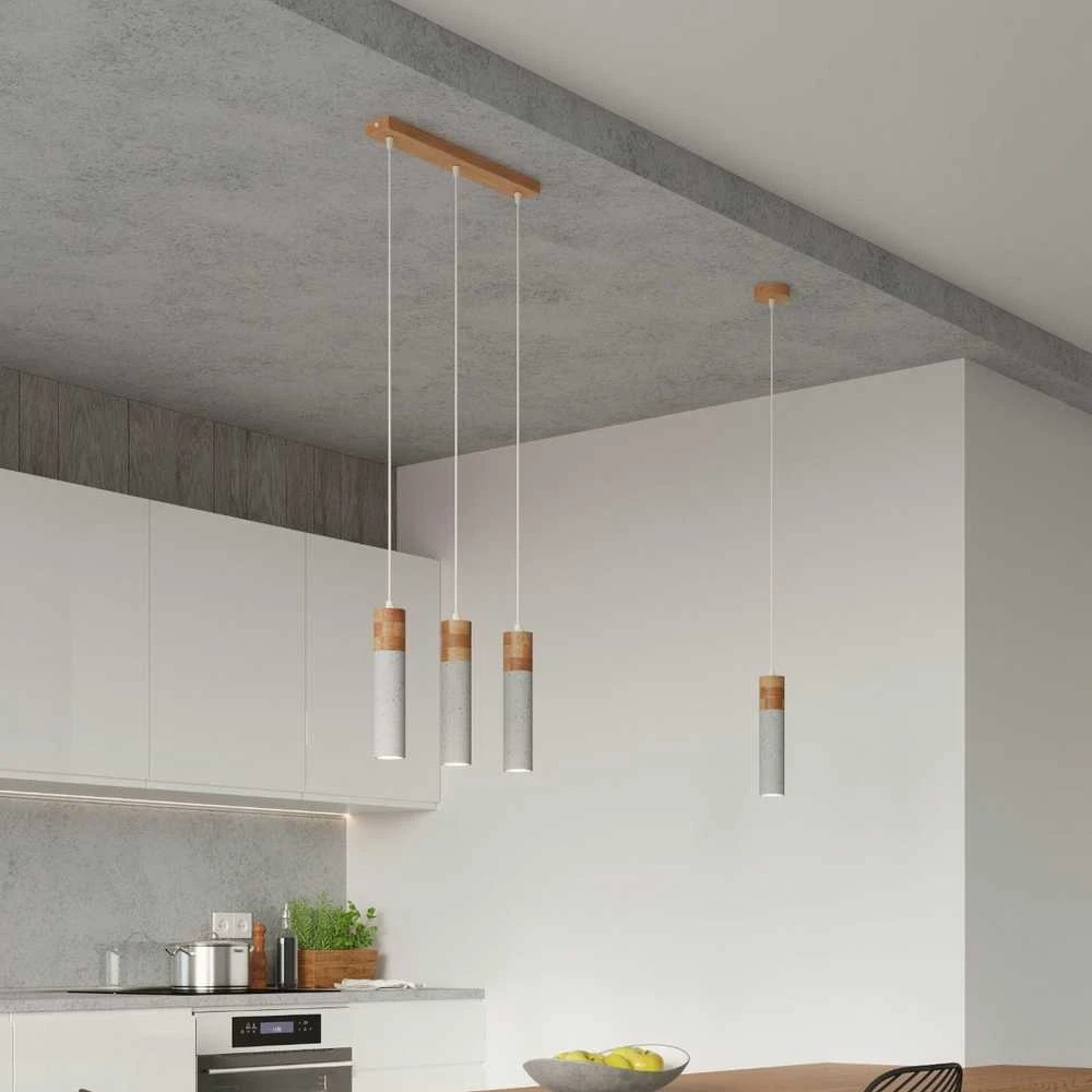 Sollux Lighting Pakabinamas šviestuvas ZANE 3 pilka