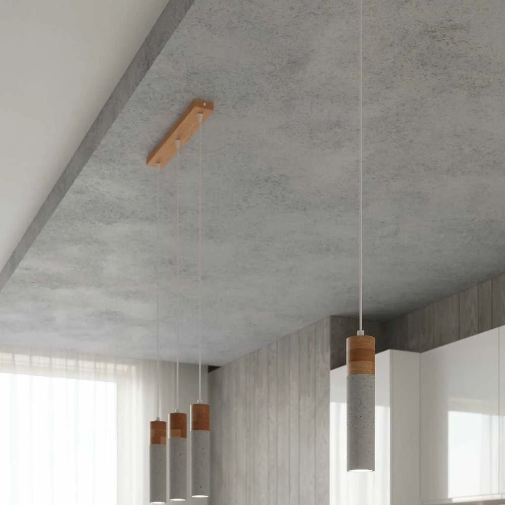 Sollux Lighting Pakabinamas šviestuvas ZANE 3 pilka