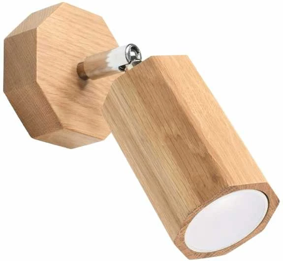 Sollux Lighting Sieninis šviestuvas ZEKE ąžuolas