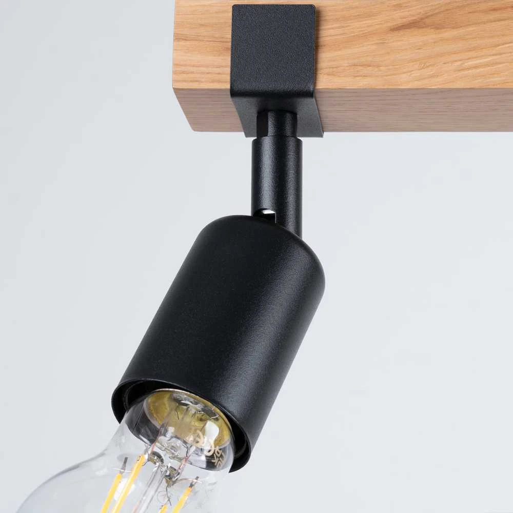 Sollux Lighting Lubinis šviestuvas ZUCA 3 juodas
