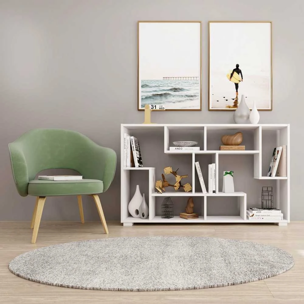 Target Home Prie sienos tvirtinama grindų lentyna, vertikali, horizontali, balta