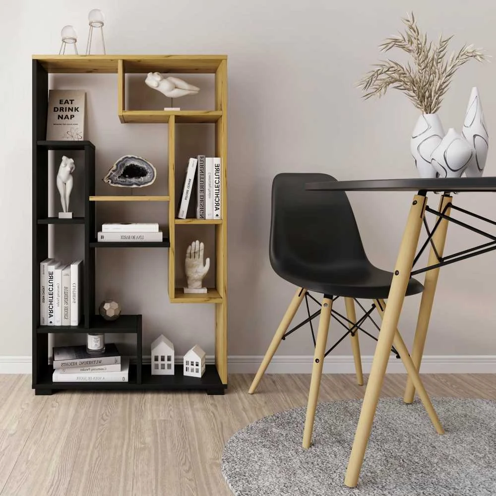 Target Home Sieninė lentyna, vertikali, horizontali, juoda, „Craftsman“