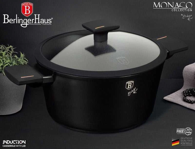 Berlinger Haus Puodas TYTANOWY 24cm BERLINGER HAUS BH-7087 MONACO
