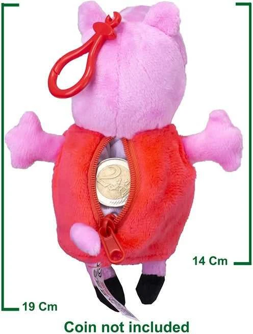 Underground Peppa Pig talismano piniginės pakabukas, mišrus, 18 cm