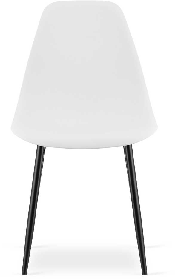 Valora Kėdė su profiliuota sėdyne, balta, 84 × 46 × 51 cm, 3 vnt.