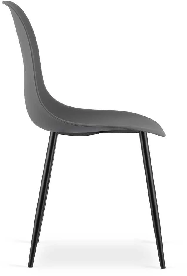 Valora Kėdė WAT, tamsiai pilka, 84 × 46 × 51 cm, 4 vnt.