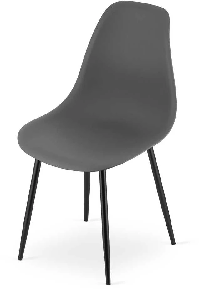 Valora Kėdė WAT, tamsiai pilka, 84 × 46 × 51 cm, 4 vnt.