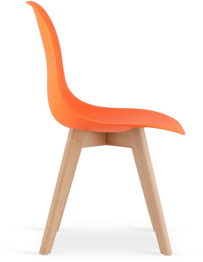 Valora Kėdžių komplektas KITO, oranžinis, 80 × 46 × 54,5 cm, 3 vnt.