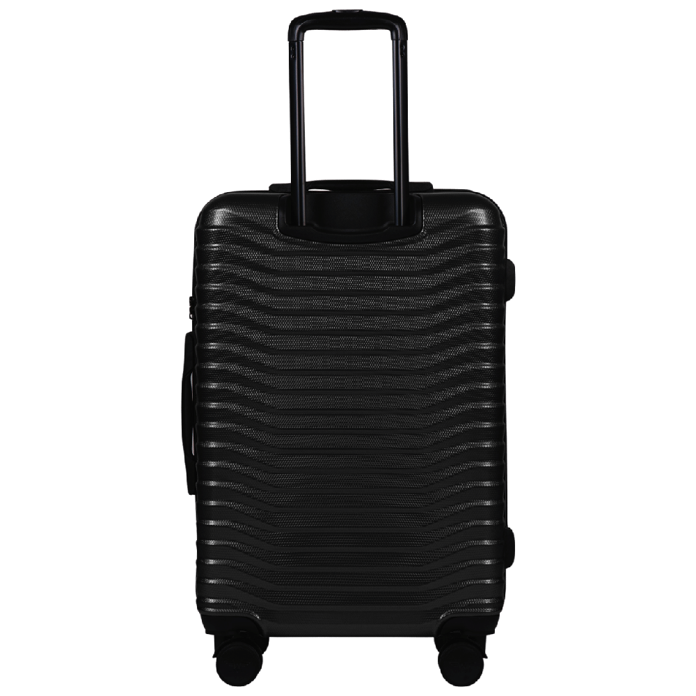 Vidutinio Dydžio Lagaminas Wings Pc Sea Eagle 24" Juodas, polikarbonatas, TSA spyna