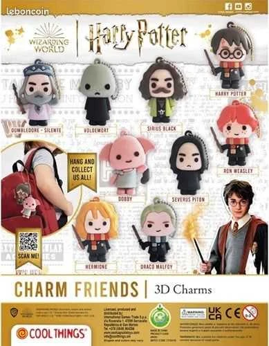 Wizarding Burtininko Hario Poterio 5 cm staigmenos raktų pakabukas