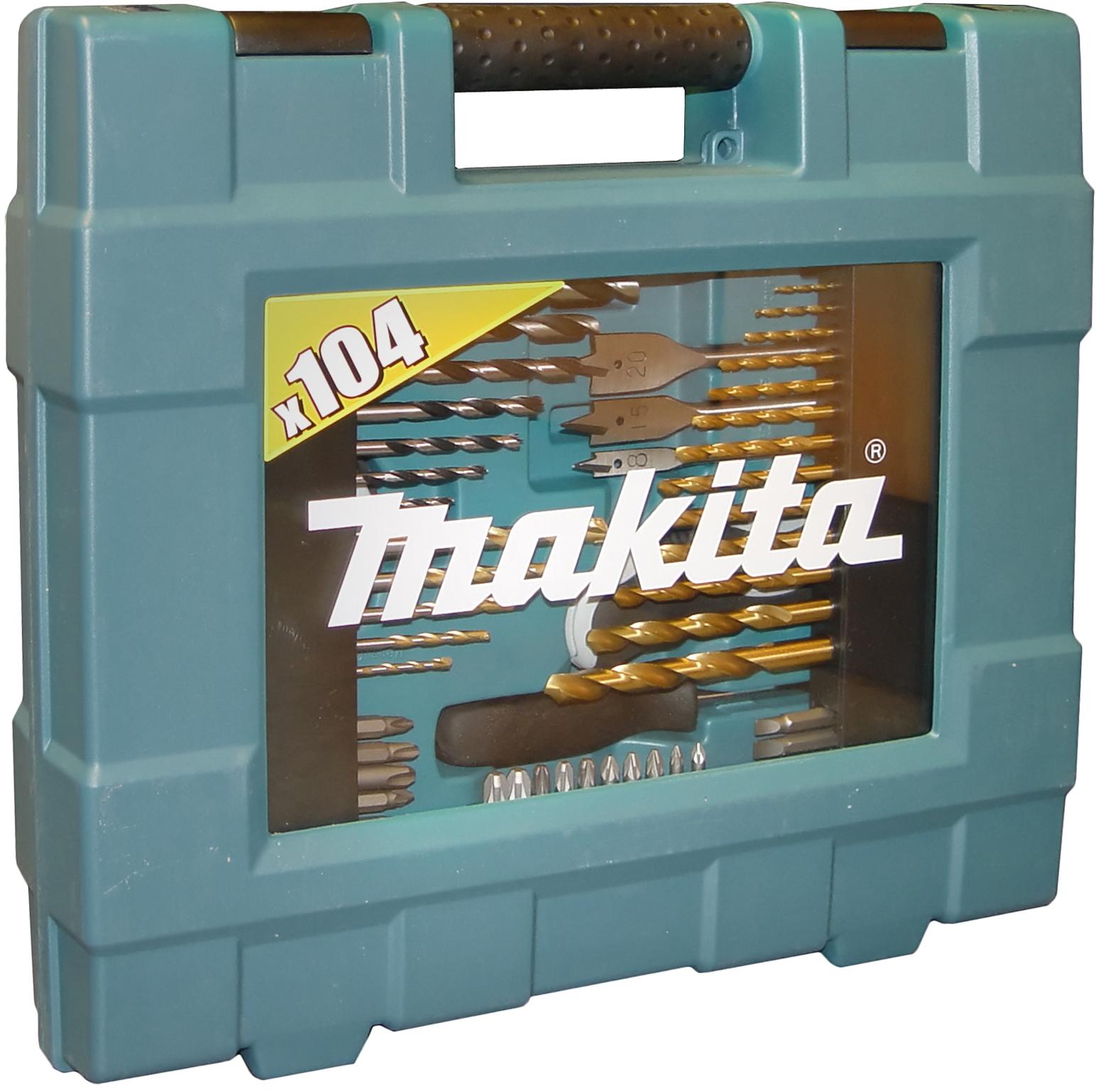 Makita D-31778 Sukimo antgalių komplektas 104 vnt., žema kaina | Varle.lt