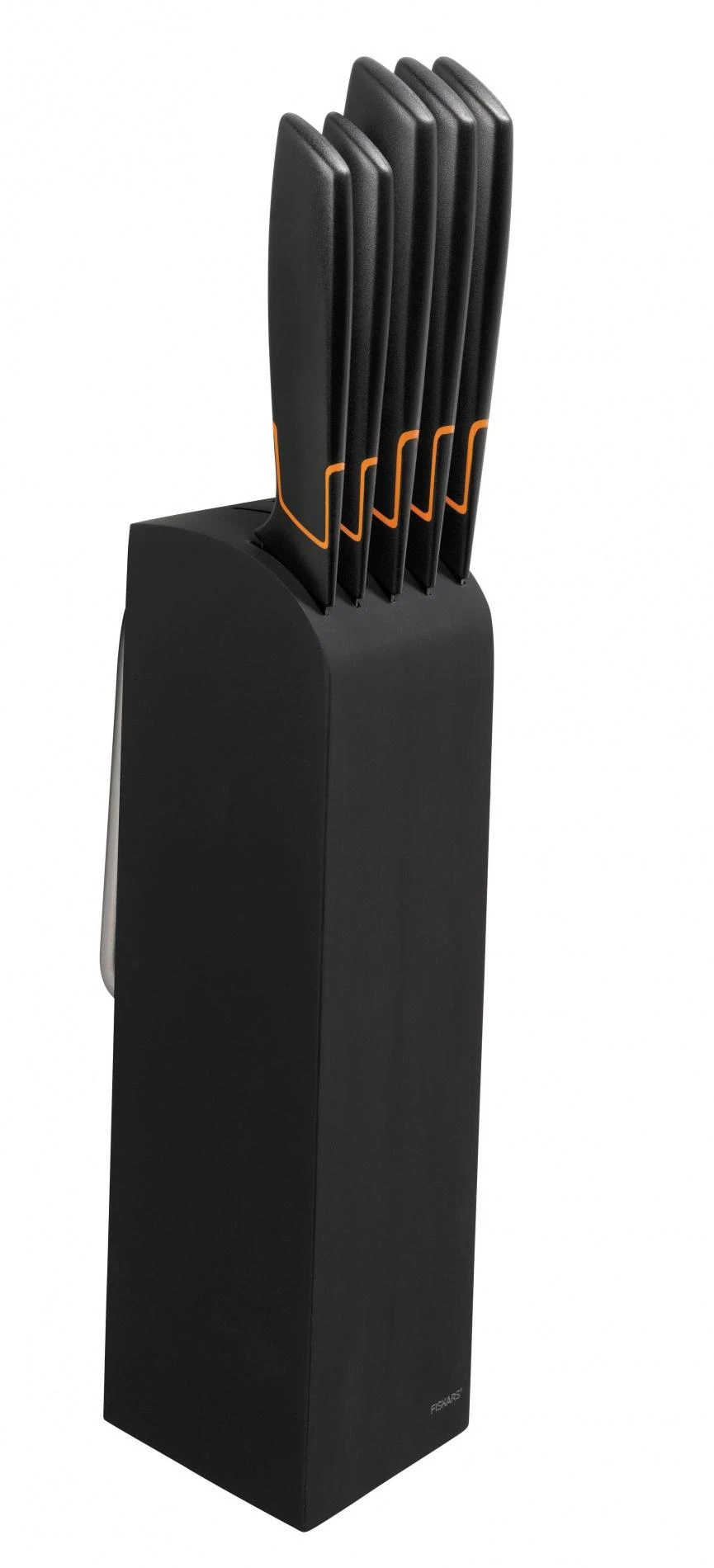 Fiskars Peilių rinkinys Edge 5 peiliai+stovas 1003099