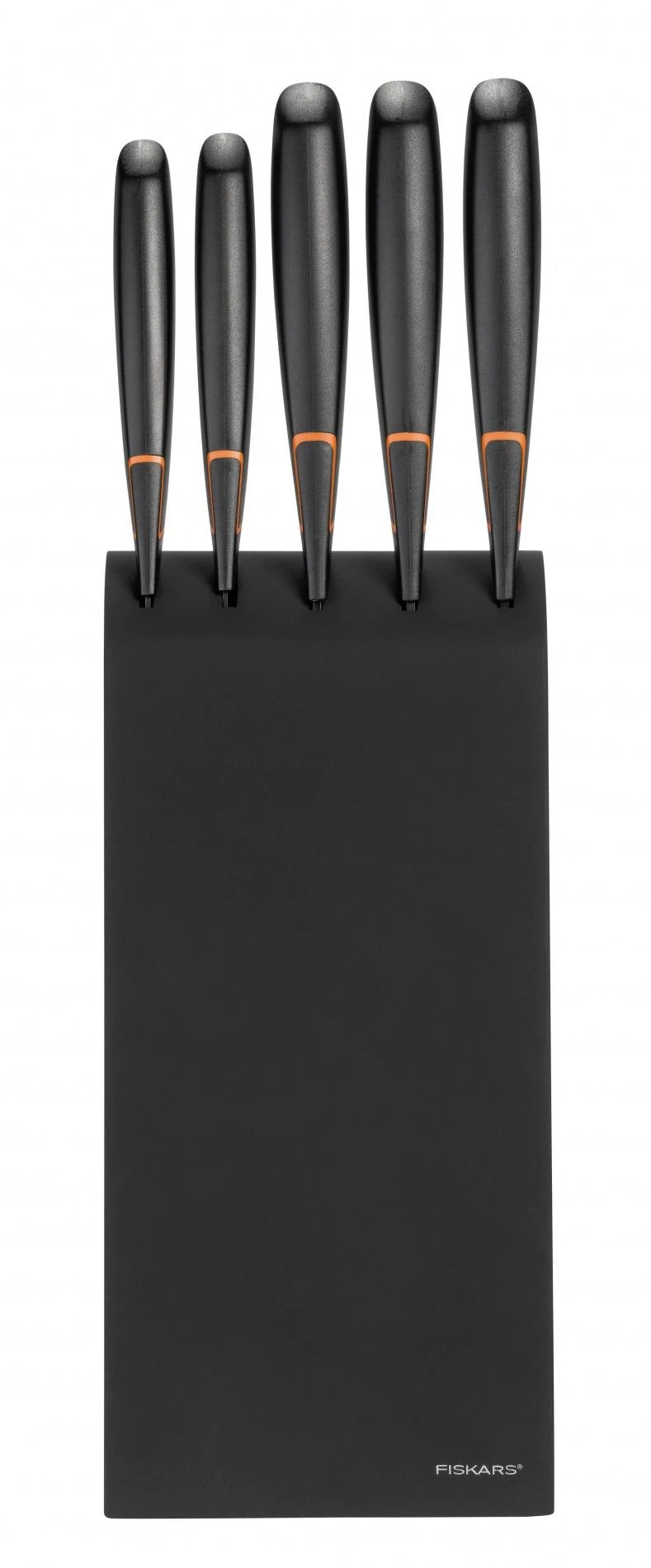 Fiskars Peilių rinkinys Edge 5 peiliai+stovas 1003099