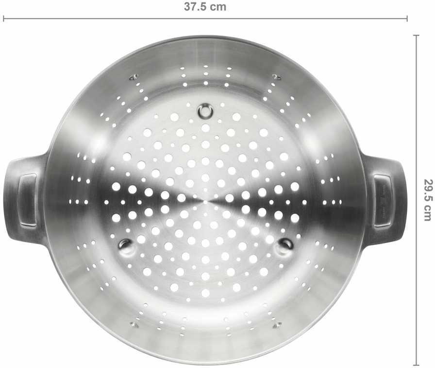 Fiskars Norden Grilis plieno garų puodas 30cm