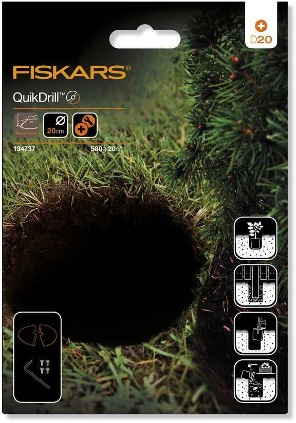 Fiskars Daržo grąžto geležtė PlusPart L 1000641
