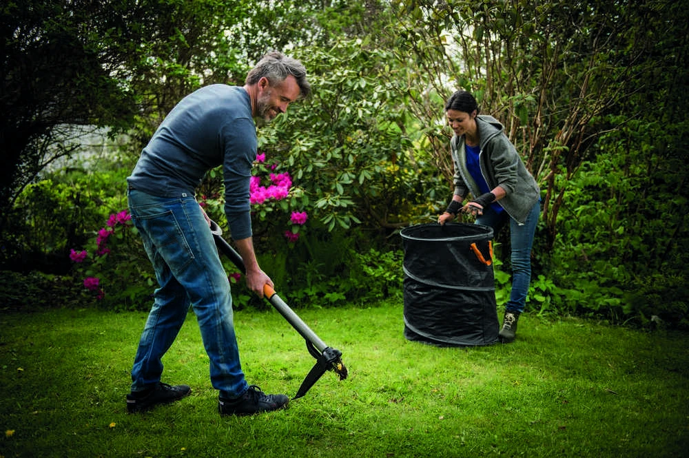 Fiskars sudedamas sodo krepšys Solid 172L