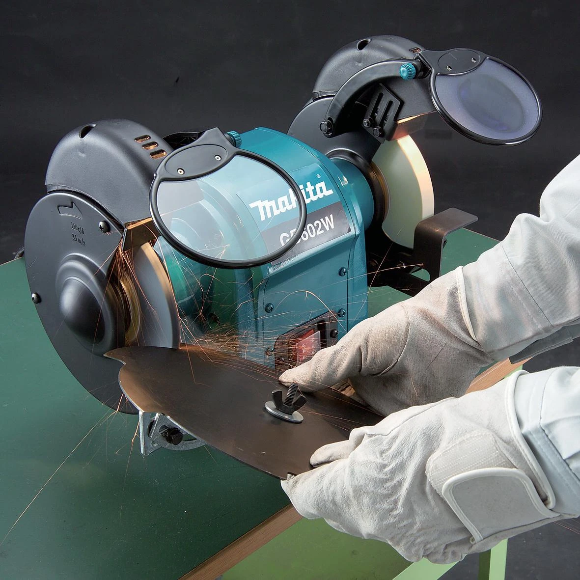 Makita Elektrinis galąstuvas GB602W 150 mm
