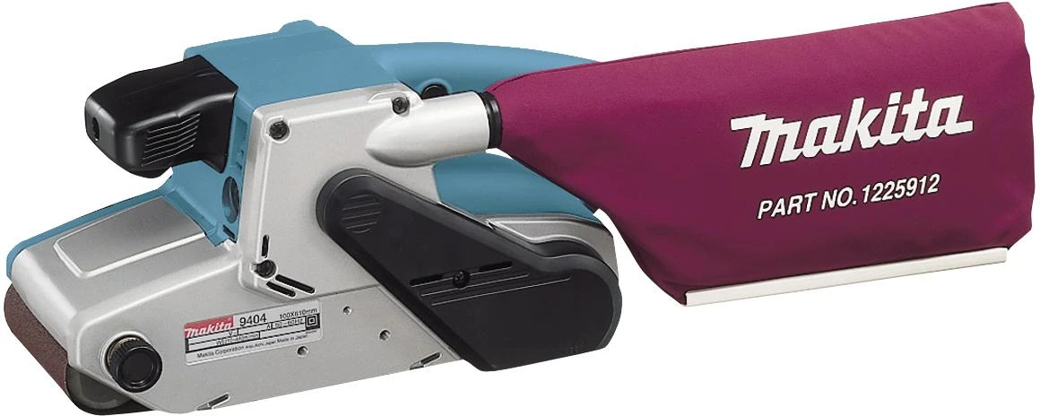 Makita 9404J Juostinis šlifuoklis 1010 W, 100 x 610 mm, el. greičio regul. sistema, 4,8kg, MAKPACK