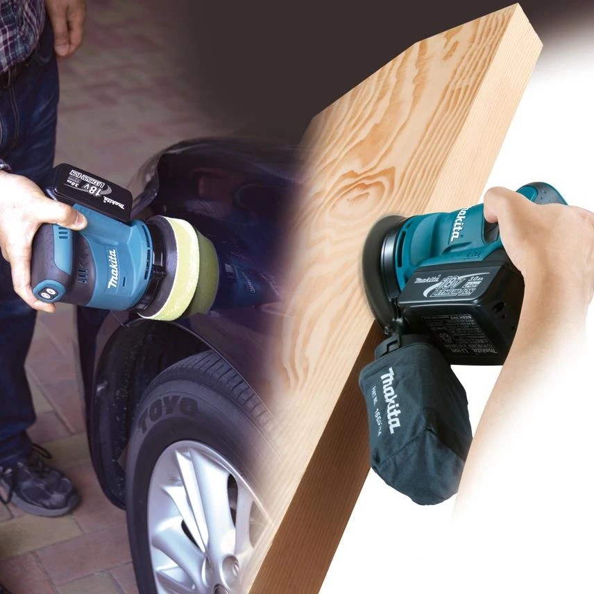Makita Akumuliatorinis gipso freza DCO180Z 18V (be akum. ir kroviklio)