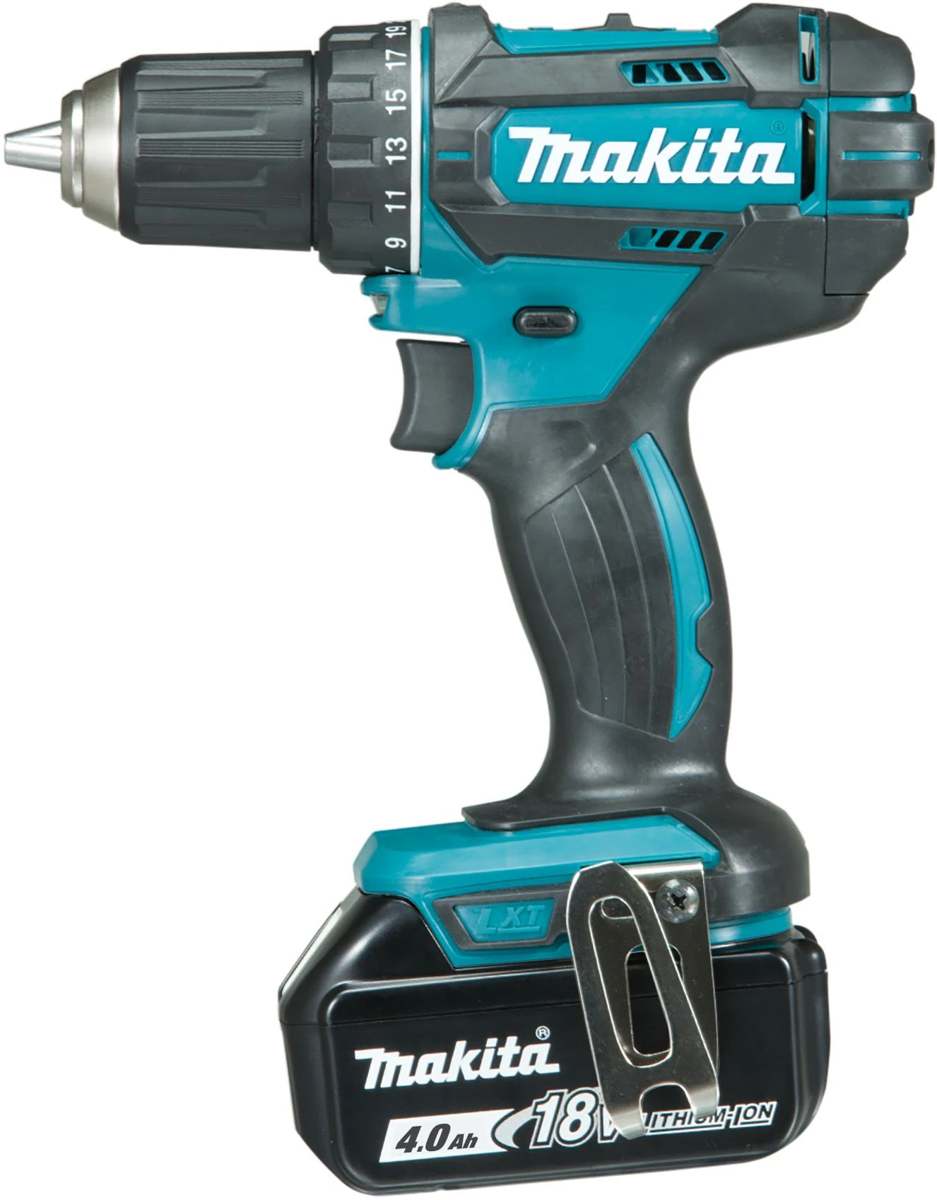 Makita DDF482 gręžtuvas su 18V LXT akumuliatoriumi