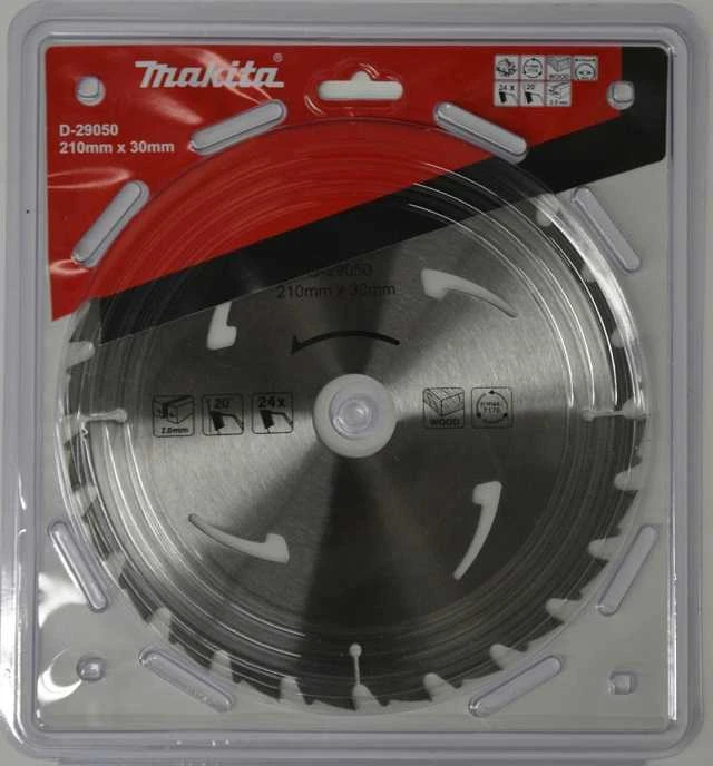 Makita D-29050 Pjovimo diskas medienai 210x30x2,0mm 24T 20° 5008MG