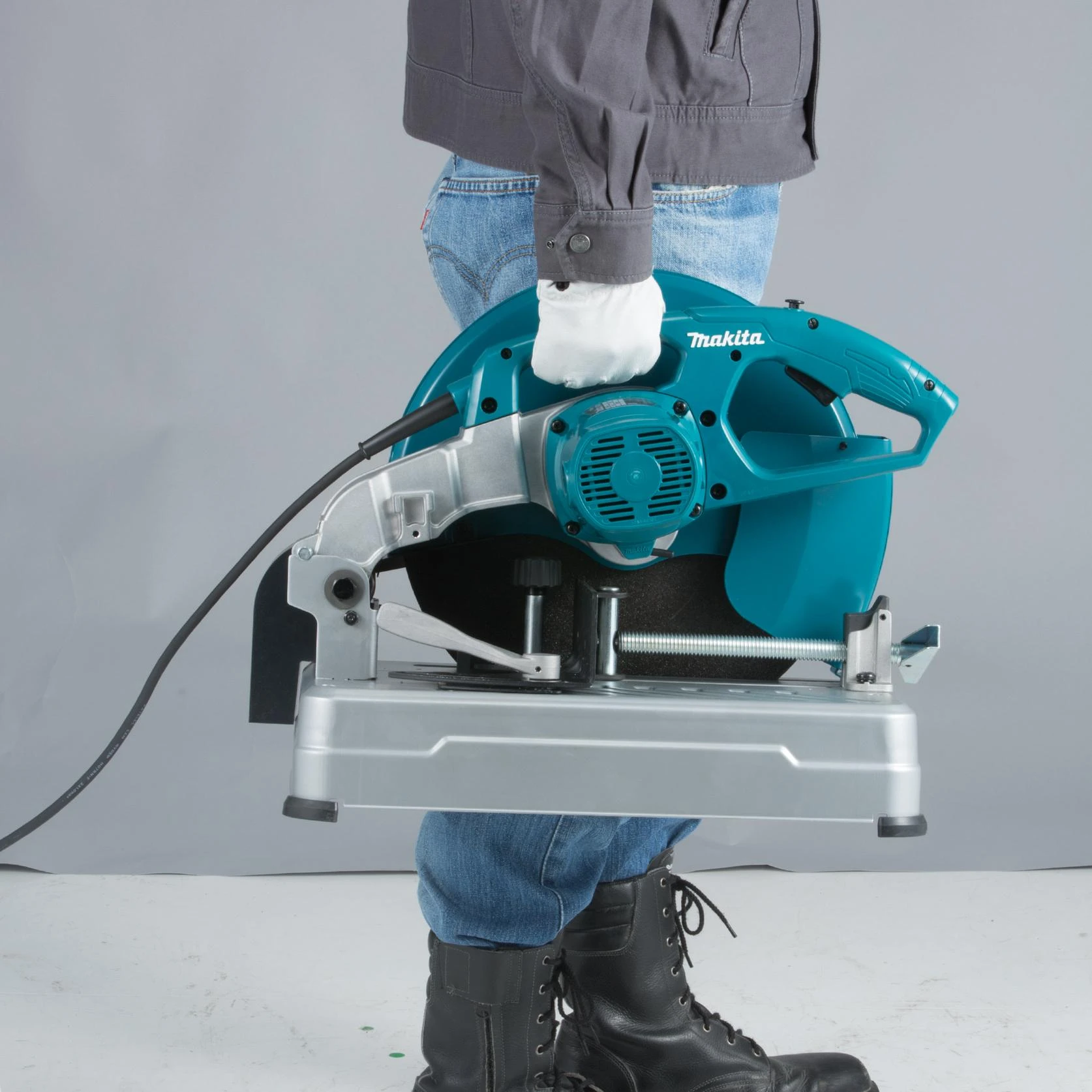 Makita LW1400 Metalo pjovimo staklės, 355x25,4 mm, 102x194 mm, 2200 W