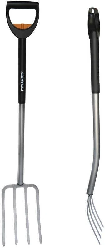 Fiskars SmartFit™ šakė teleskopiniu kotu
