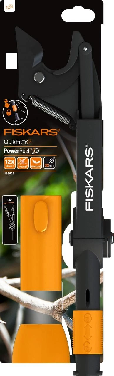 Fiskars QuikFit serijos šakų genėtuvas (be koto)