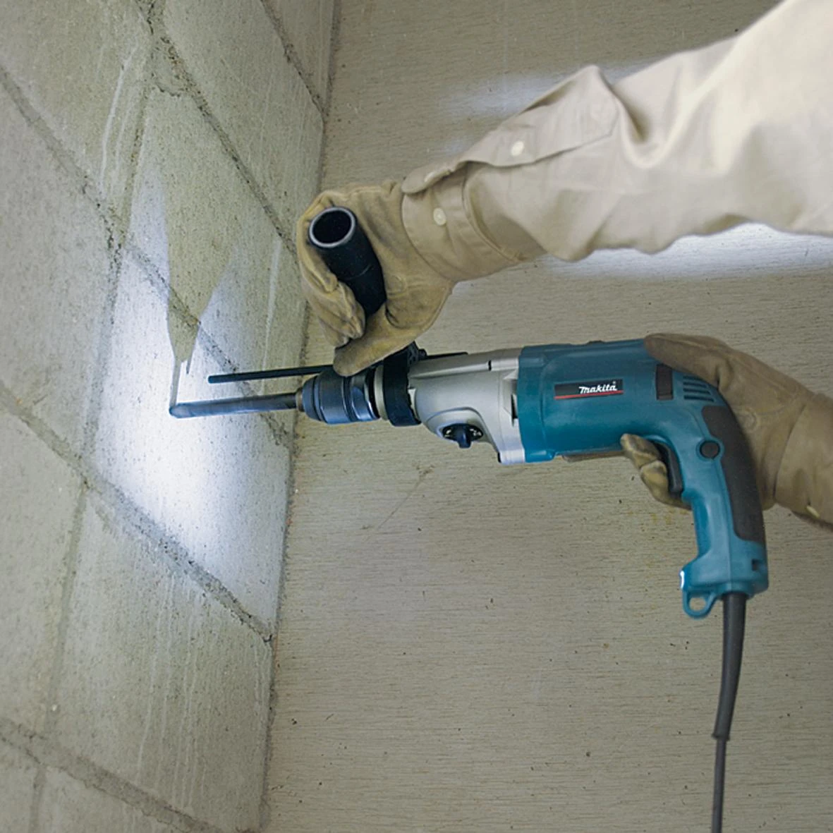 Smūginis gręžtuvas Makita HP2071FJ, 1010 W