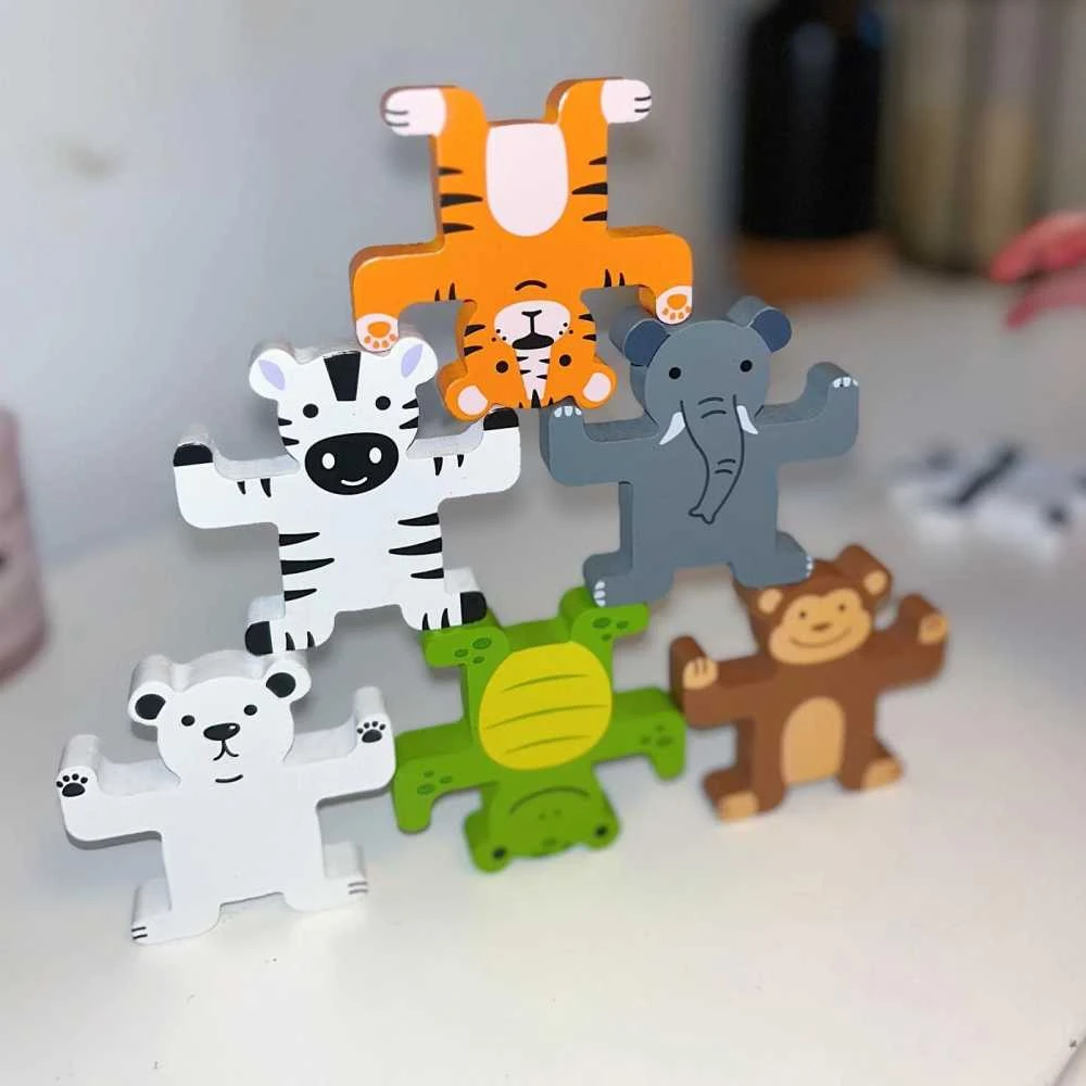 Big Jigs Bigjigs balansinis žaidimas Gyvūnai