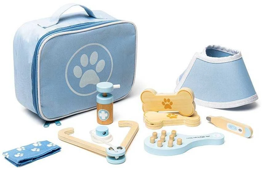 Big Jigs Bigjigs medinis veterinaro rinkinys (12 el.)