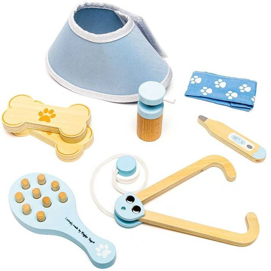 Big Jigs Bigjigs medinis veterinaro rinkinys (12 el.)