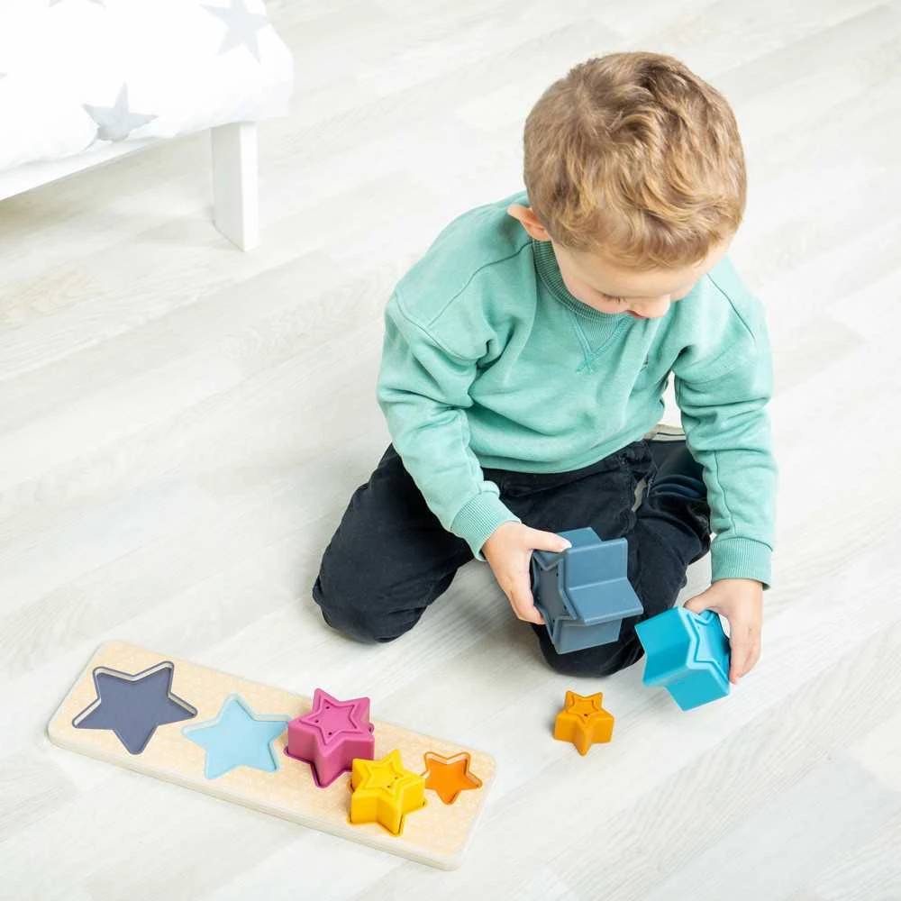 Dėlionė Big Jigs Bigjigs rūšiuoklė Žvaigždelės