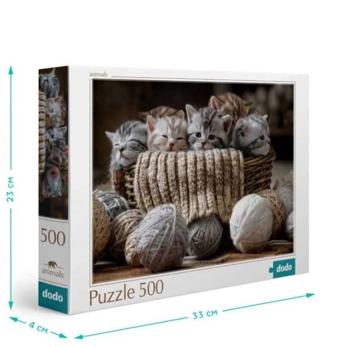 Dodo dėlionė Kačiukai (500 det.)
