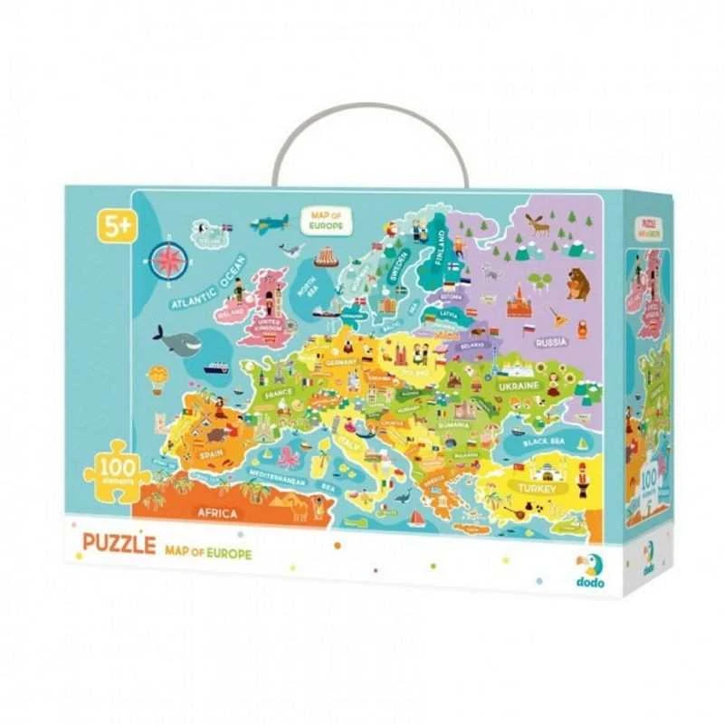 DODO dėlionė Europos žemėlapis, 100d., 300124