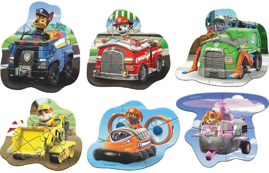 Dodo dėlionės vaikams Paw Patrol (6 dėlionės)