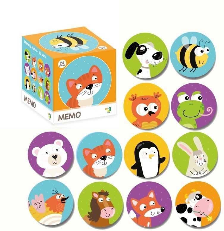 DODO mini atminties žaidimas Gyvūnai, 300145