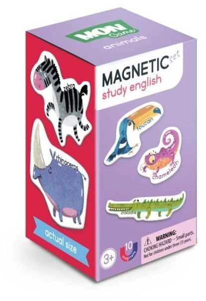 Dėlionė Dodo MON Magnetukų rinkinys Gyvūnai (10 el.)