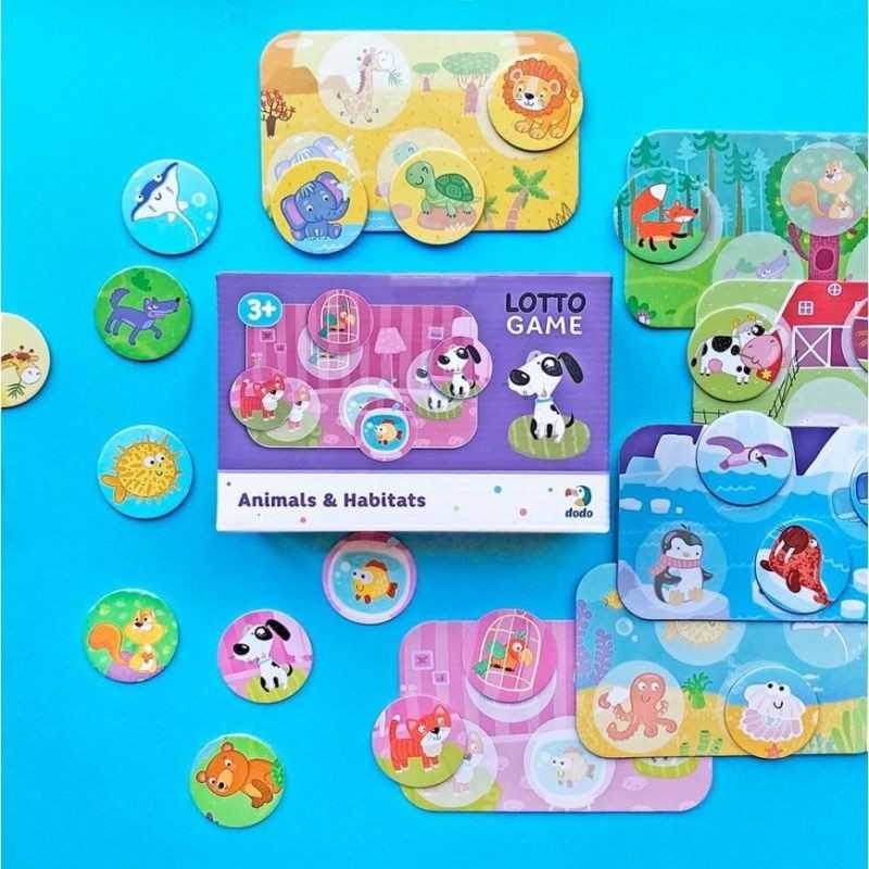 Dodo stalo žaidimas Gyvūnų loto