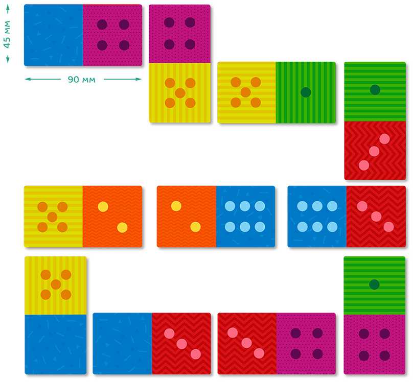 Dėlionė Dodo stalo žaidimas Klasikinis domino