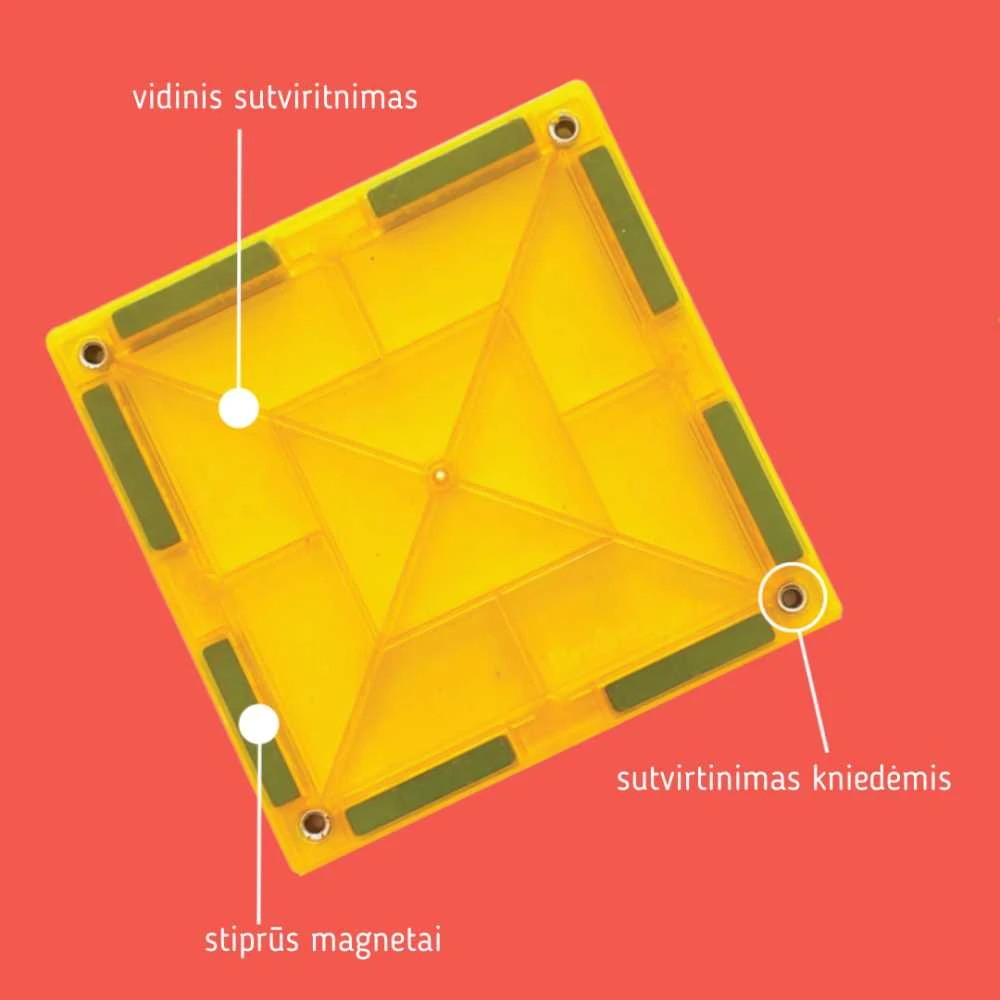 Imanix skaidrus magnetinis konstruktorius (20 el.)
