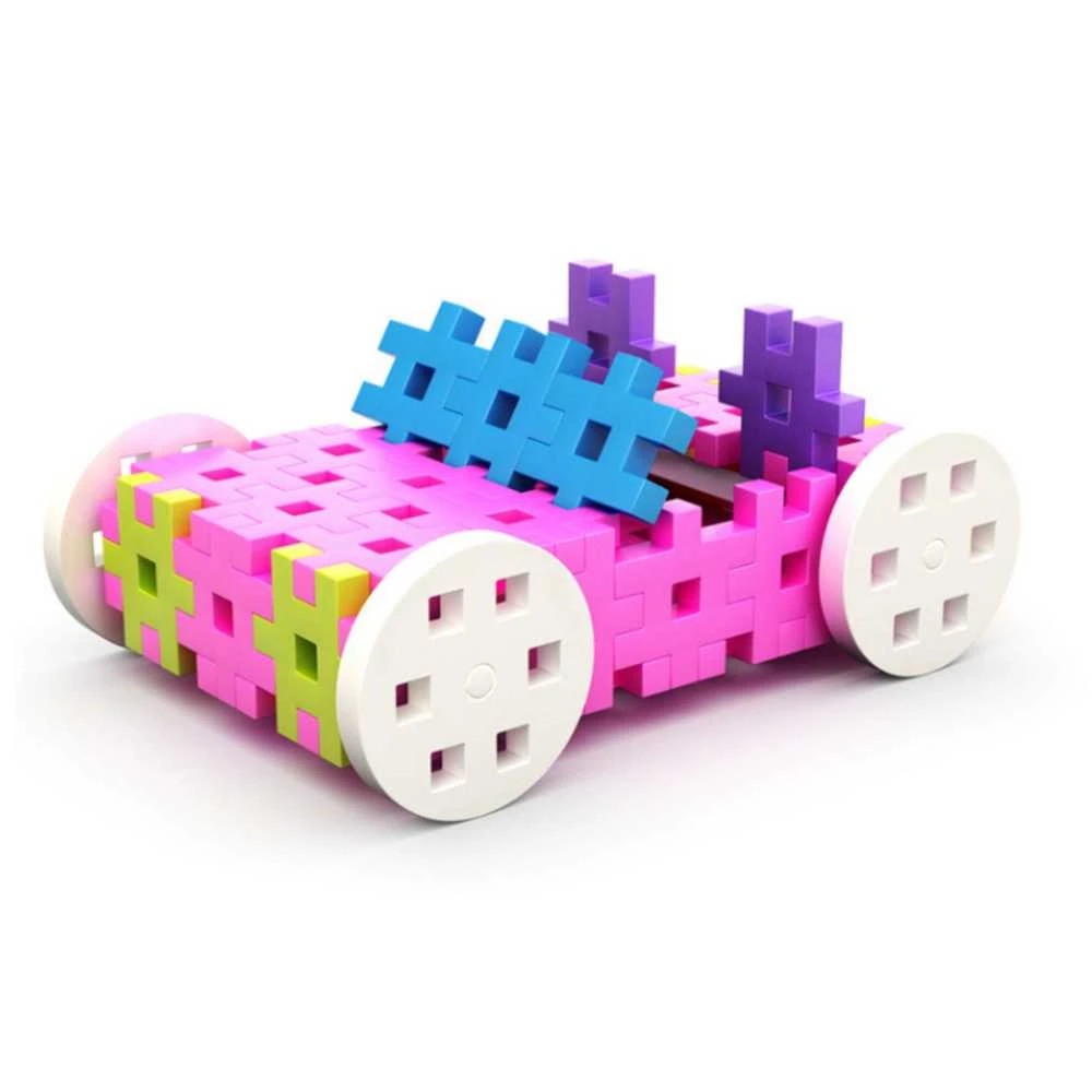 Konstruktorius Meli Basic Pink 200 el.