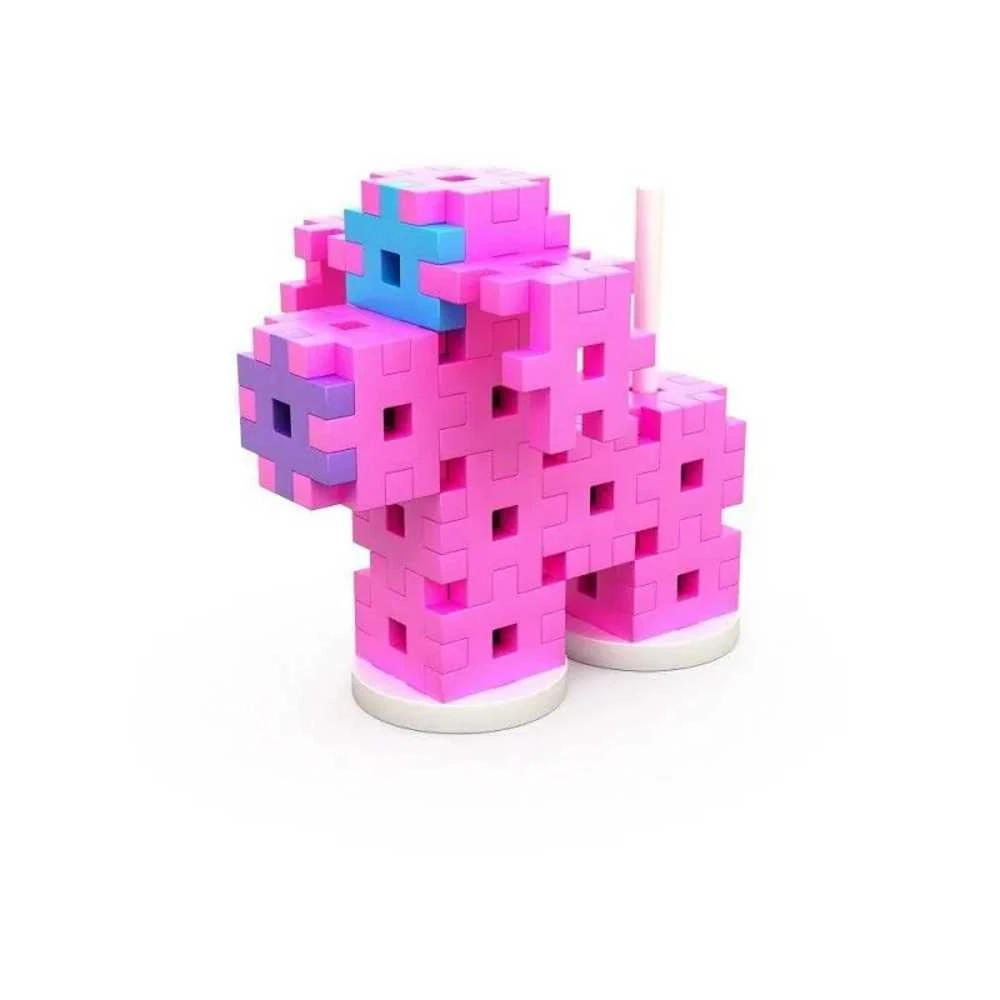 Konstruktorius Meli Basic Pink 200 el.