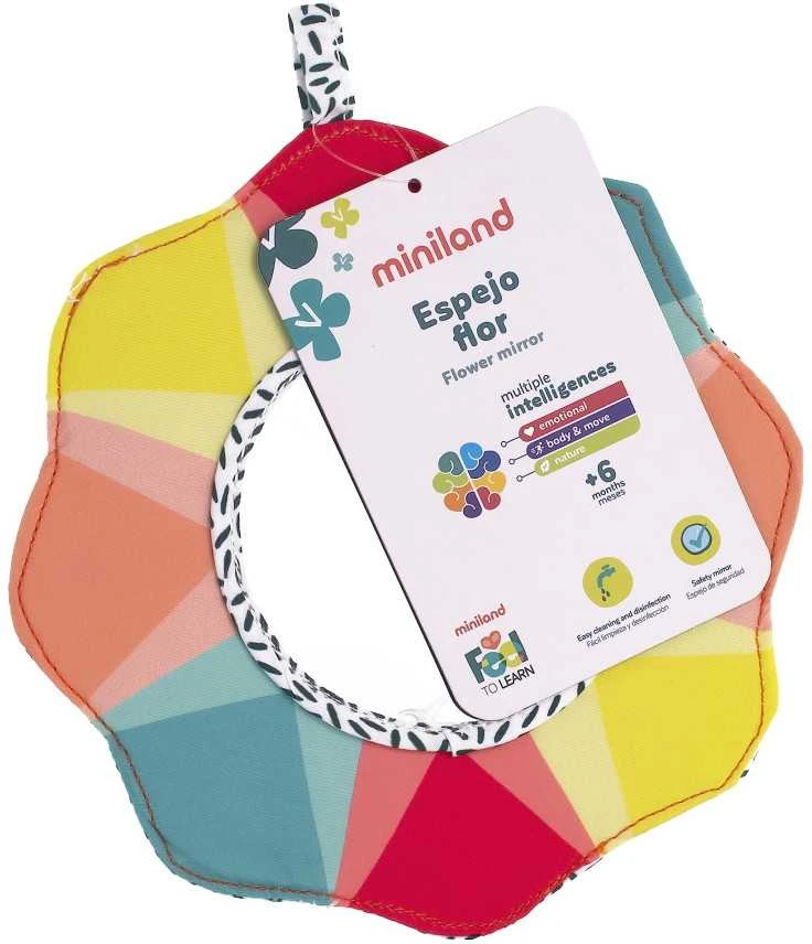 Miniland čežantis žaislas kūdikiams Gėlytė