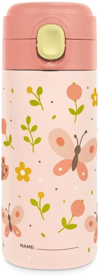 Miniland Thermos junior 320ml - Butterflies, termo buteliukas