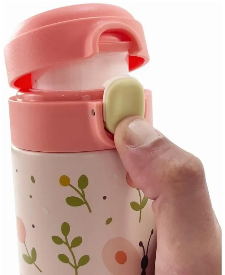 Miniland Thermos junior 320ml - Butterflies, termo buteliukas