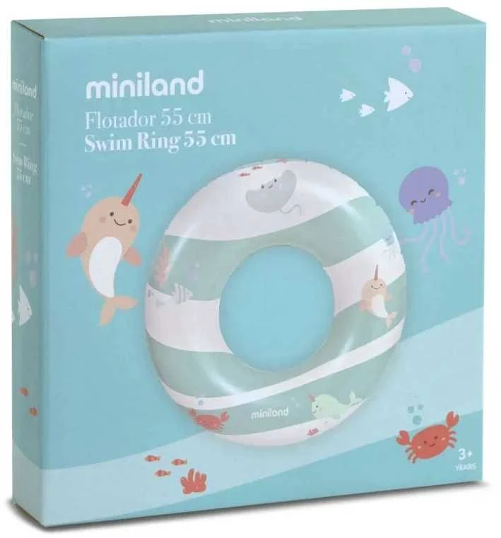 Miniland Swim Miniland pripučiamas plaukimo ratas (55 cm)