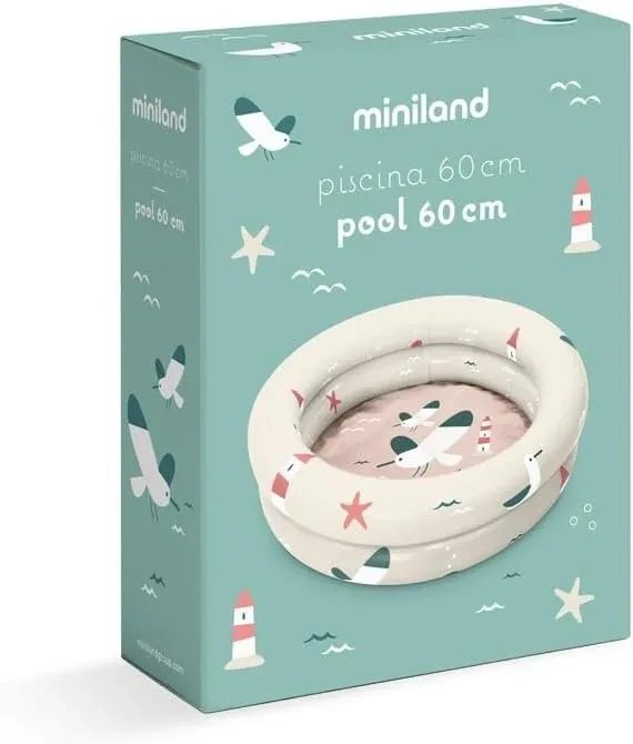 Miniland pripučiamas vandens baseinas Švyturys (60 cm)
