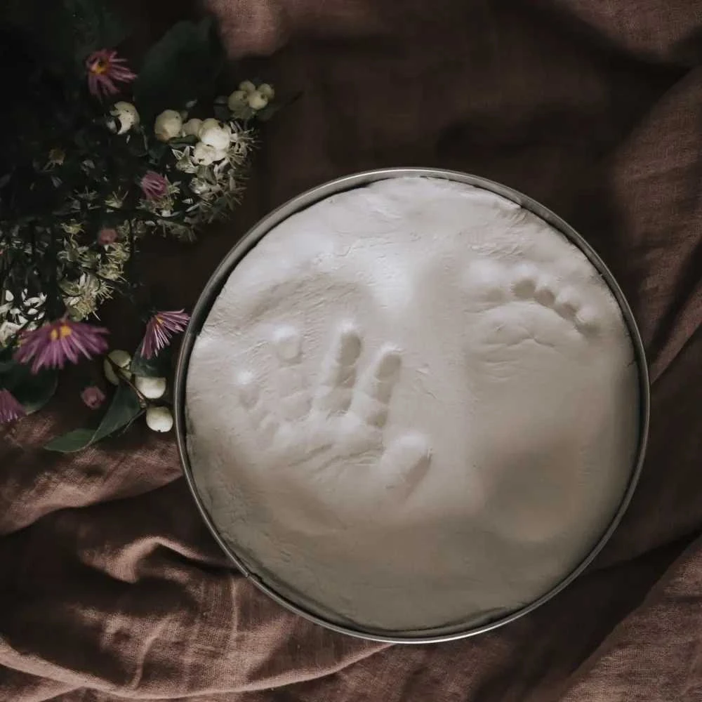 Vanilla Copenhagen Dėžutė su su kūdikio rankos/pėdos įspaudu